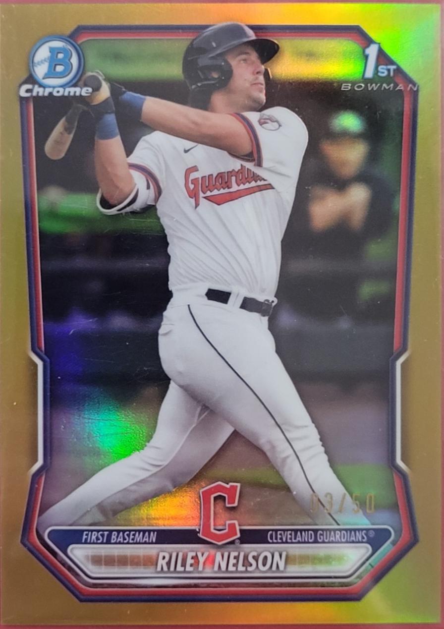 Riley Nelson [Gold Refractor] #BCP-124