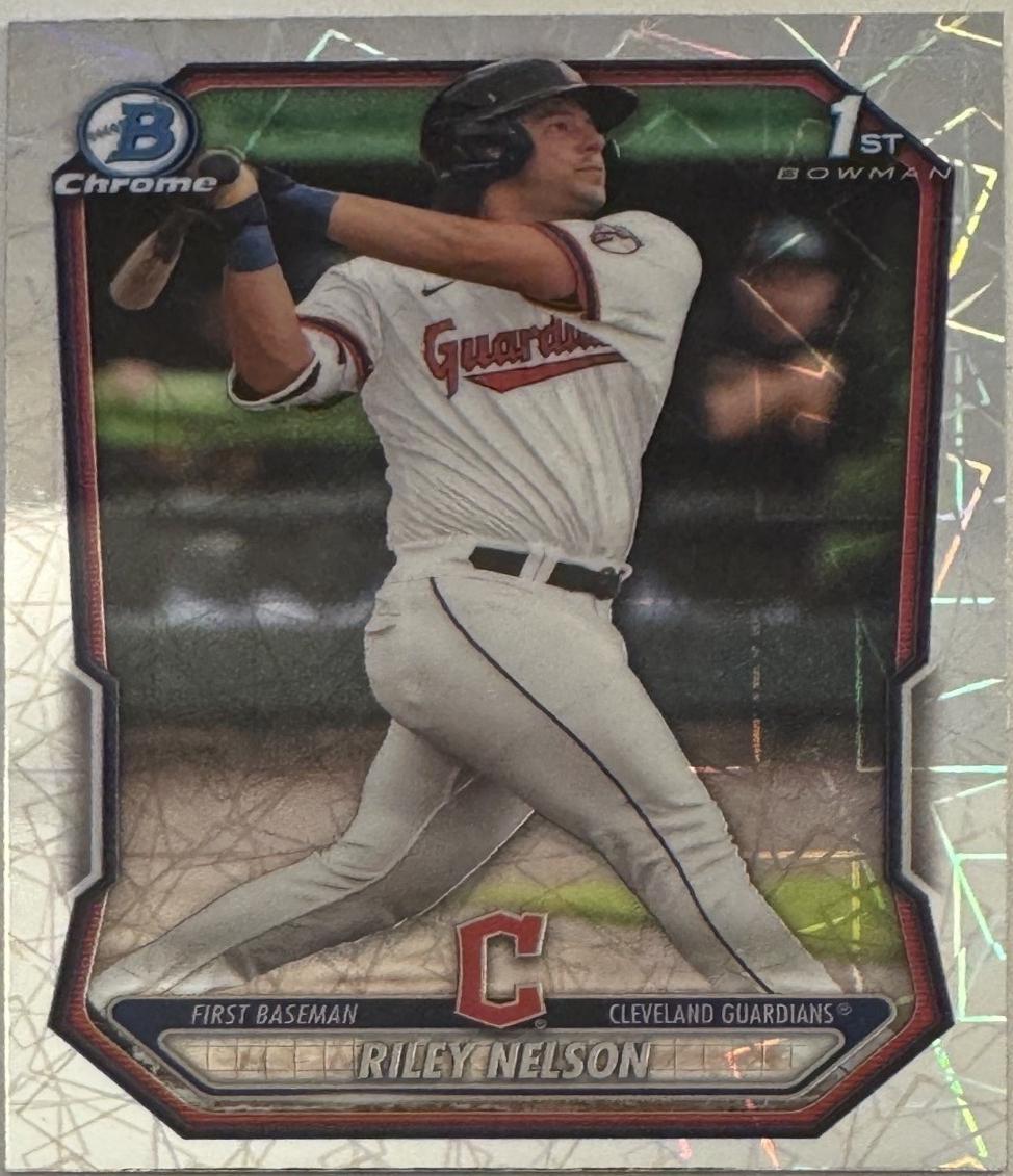 Riley Nelson [Lazer Refractor] #BCP-124