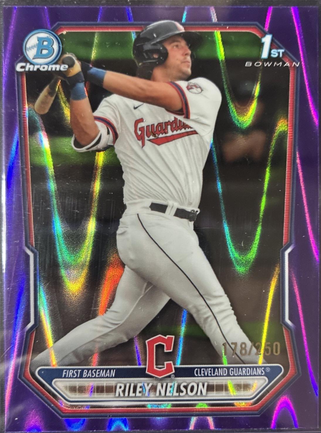 Riley Nelson [Purple RayWave Refractor] #BCP-124