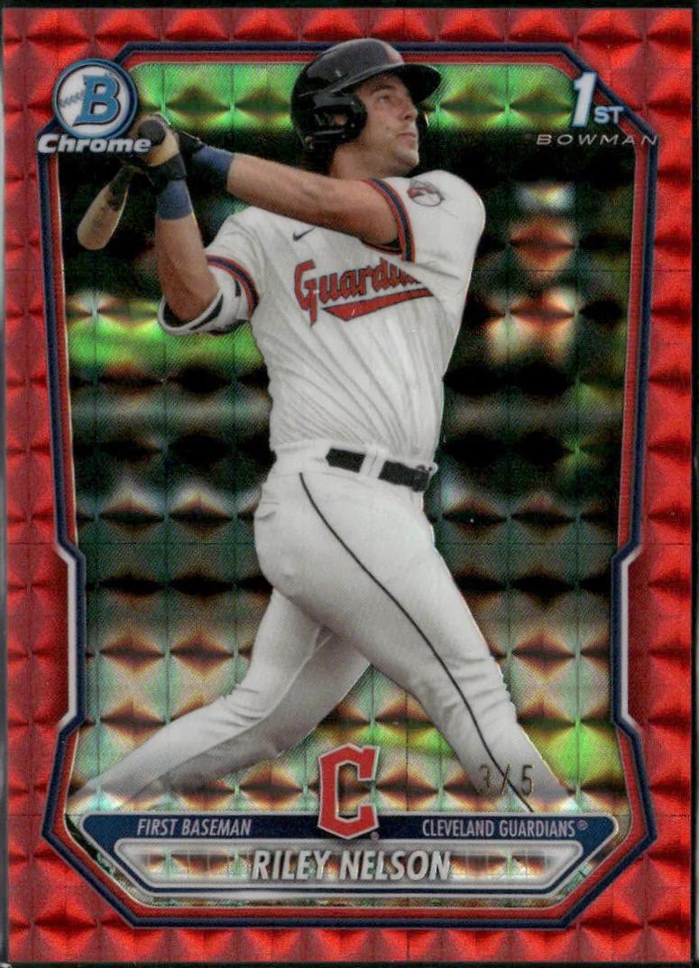 Riley Nelson [Red Geometric Refractor] #BCP-124