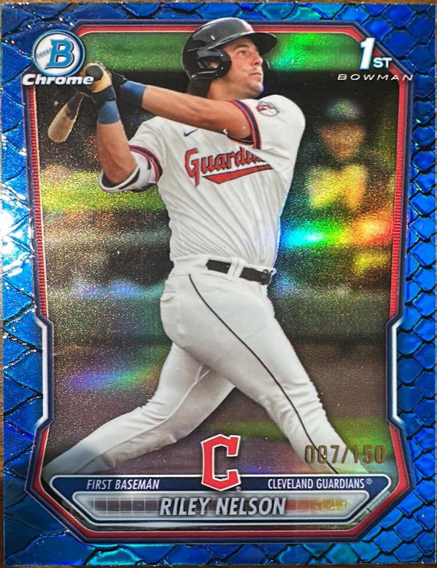 Riley Nelson [Reptilian Blue Refractor] #BCP-124