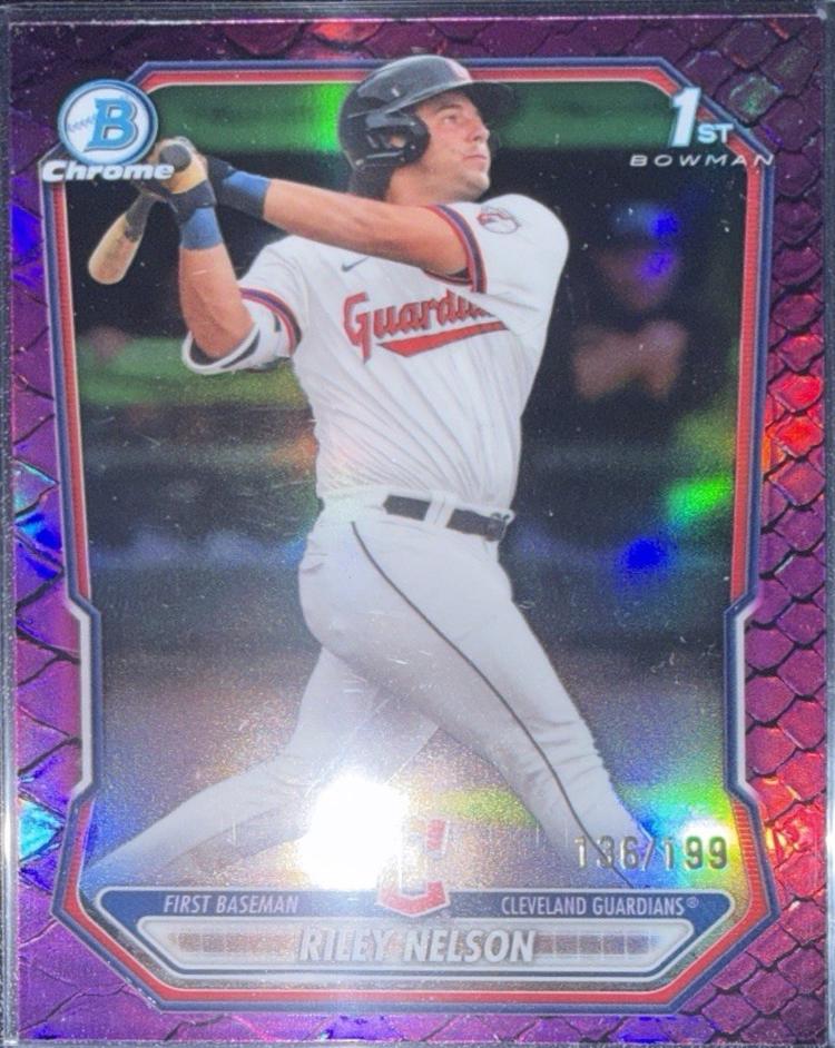 Riley Nelson [Reptilian Fuchsia Refractor] #BCP-124