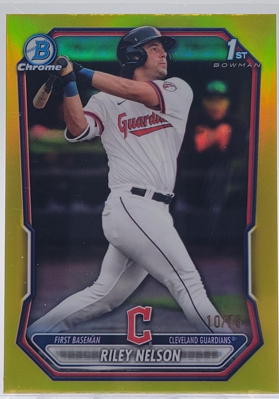 Riley Nelson [Yellow Refractor] #BCP-124