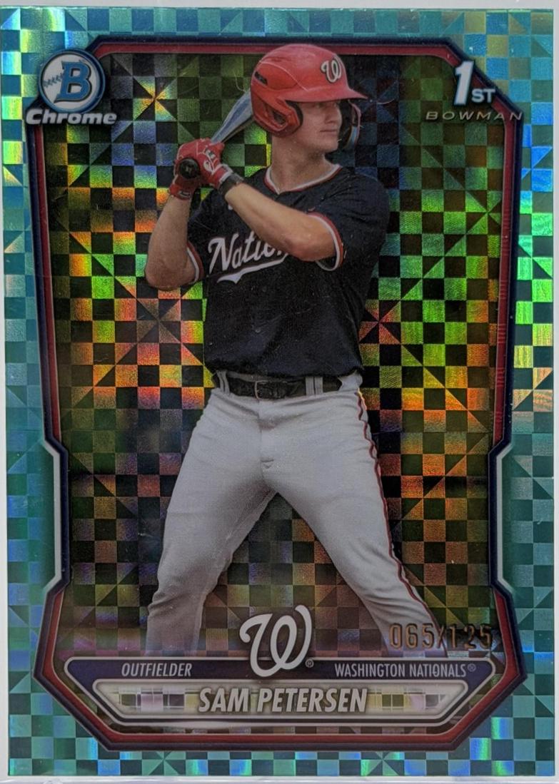 Sam Petersen [Aqua Geometric Refractor] #BCP-122
