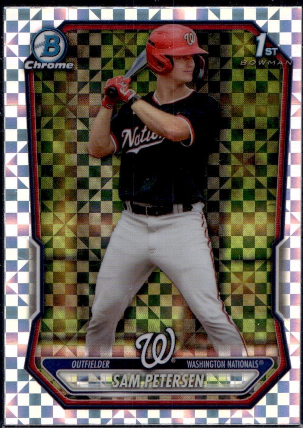Sam Petersen [Aqua X-Fractor Refractor] #BCP-122