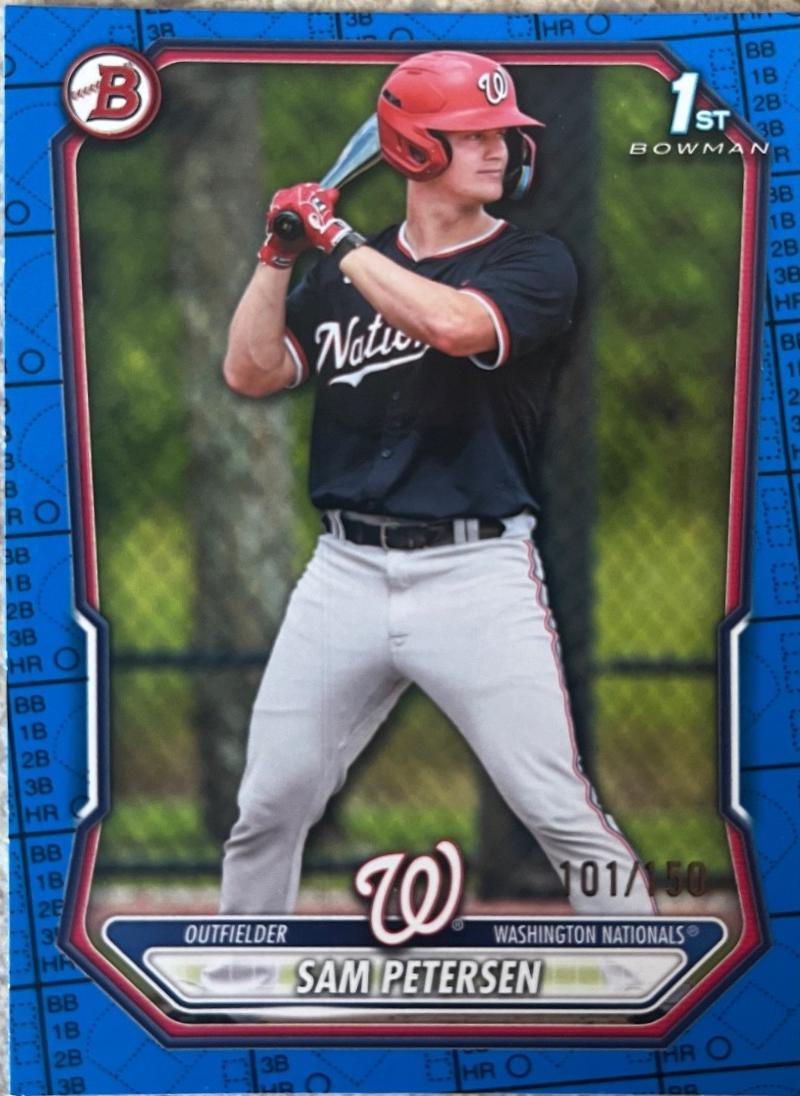Sam Petersen [Blue Geometric Refractor] #BCP-122