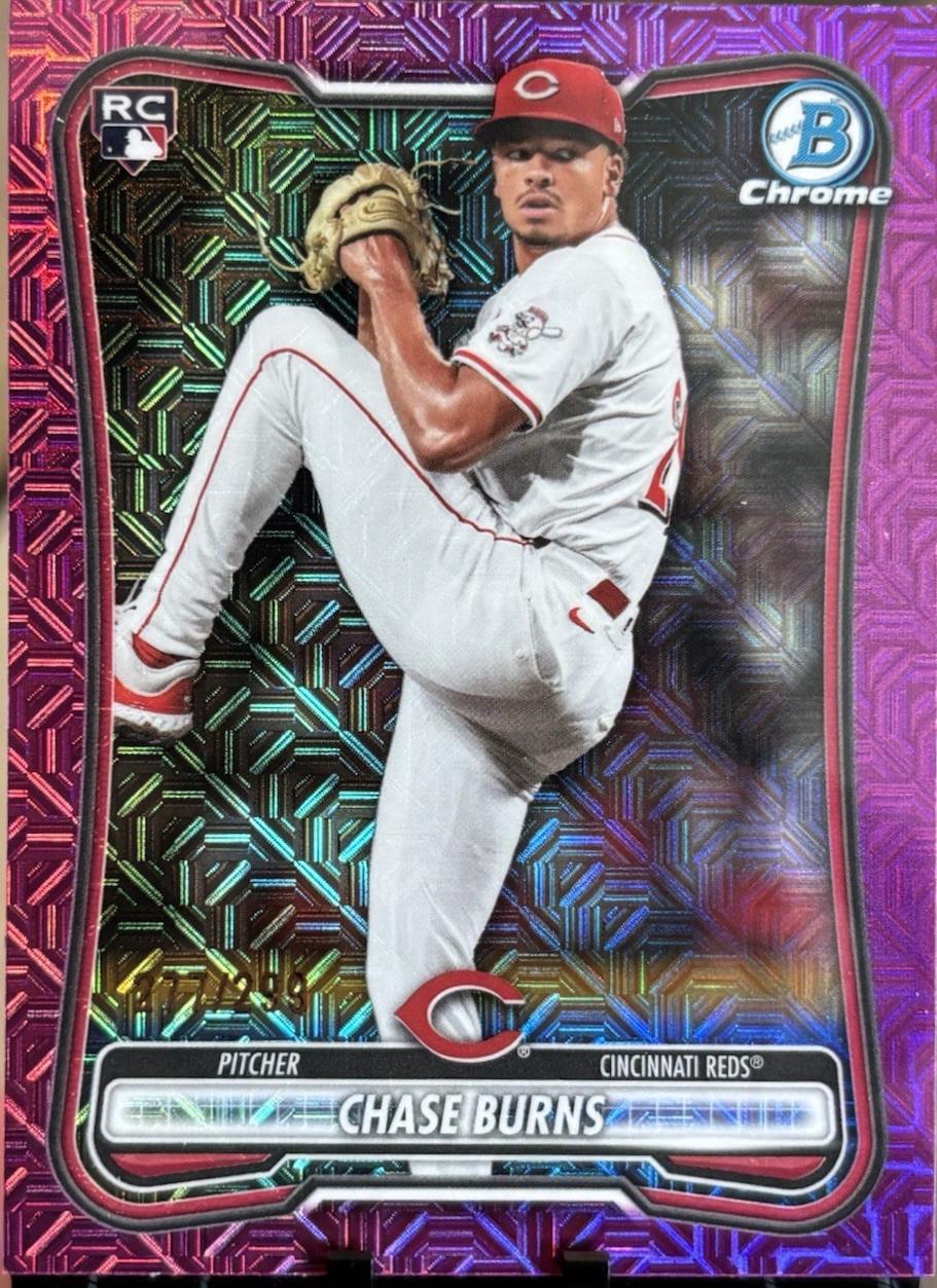 Sam Petersen [Fuchsia Mojo Refractor] #BCP-122