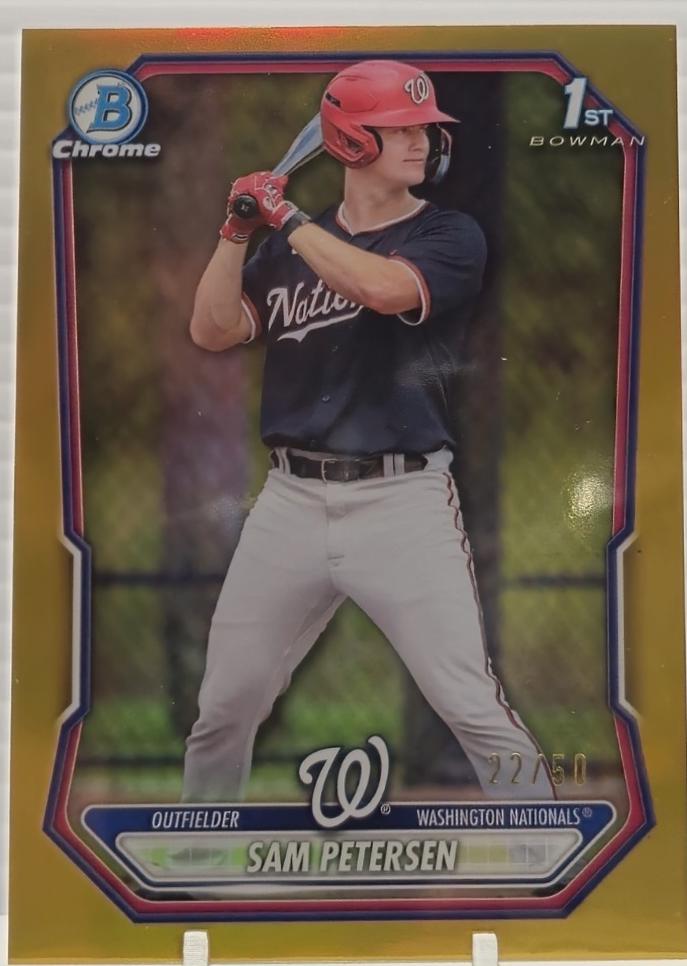 Sam Petersen [Gold Refractor] #BCP-122