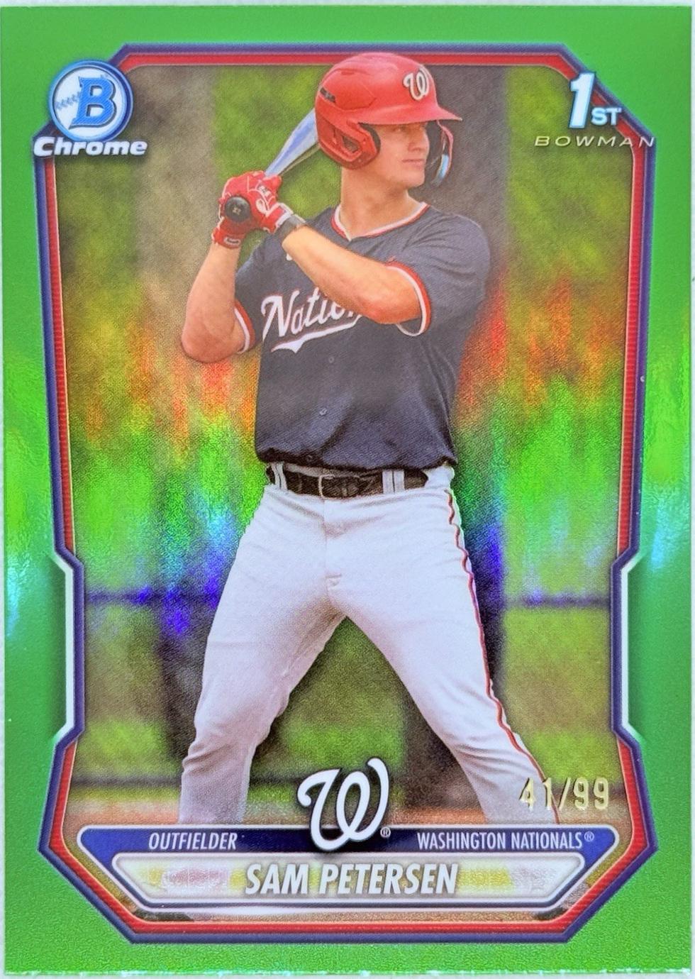 Sam Petersen [Green Refractor] #BCP-122