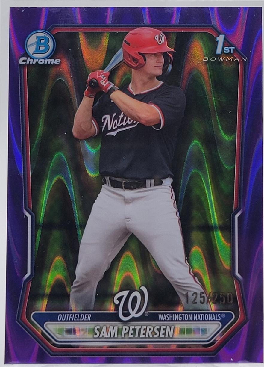 Sam Petersen [Purple RayWave Refractor] #BCP-122