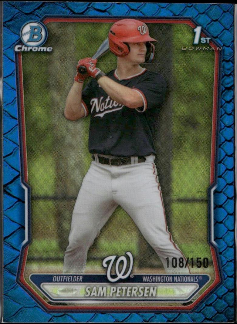 Sam Petersen [Reptilian Blue Refractor] #BCP-122