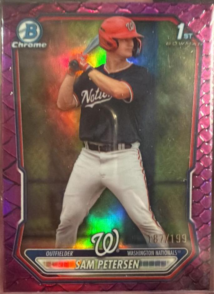 Sam Petersen [Reptilian Fuchsia Refractor] #BCP-122