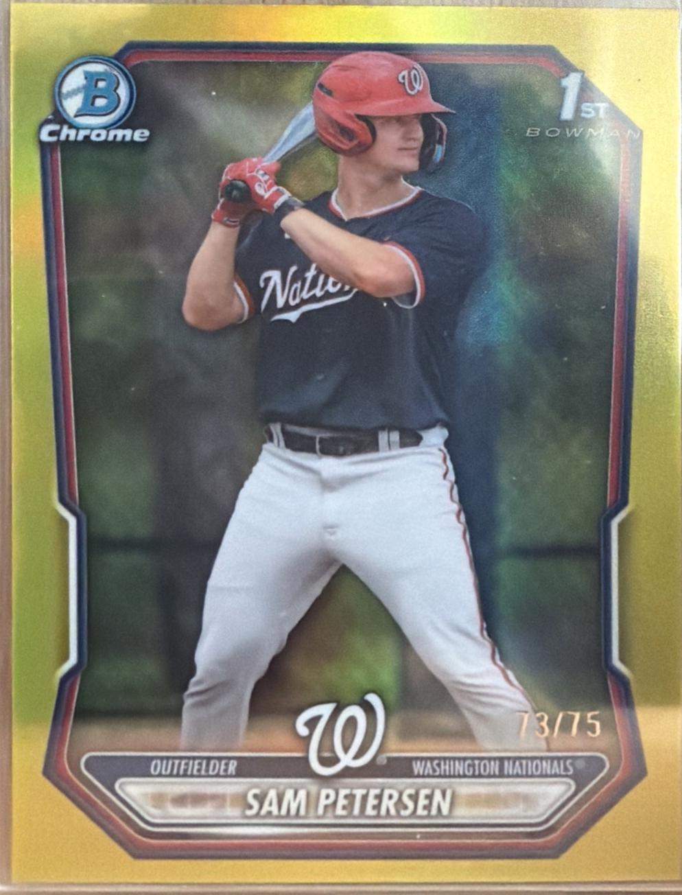 Sam Petersen [Yellow Refractor] #BCP-122