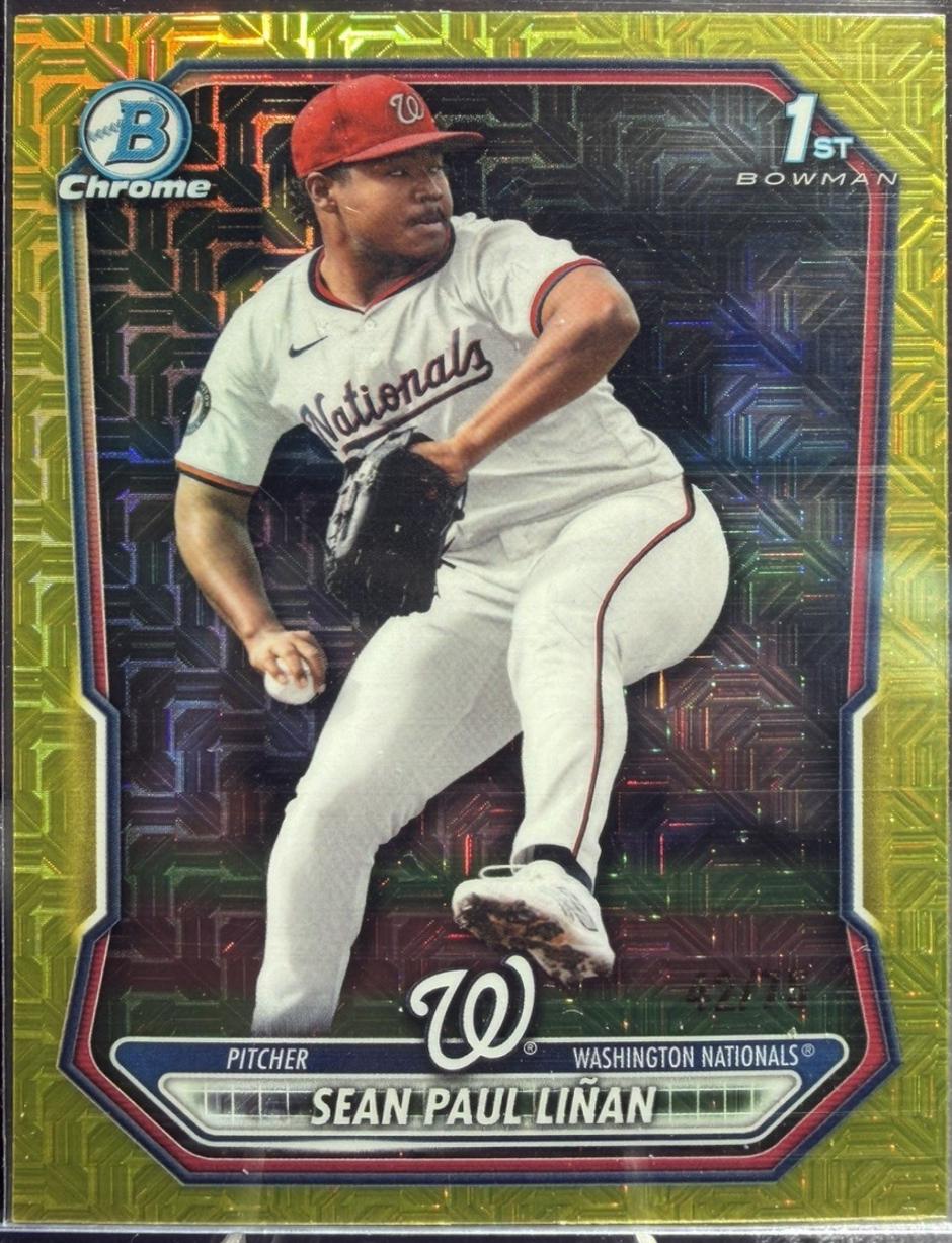 Sean Paul Linan [Gold Mojo Refractor] #BCP-26