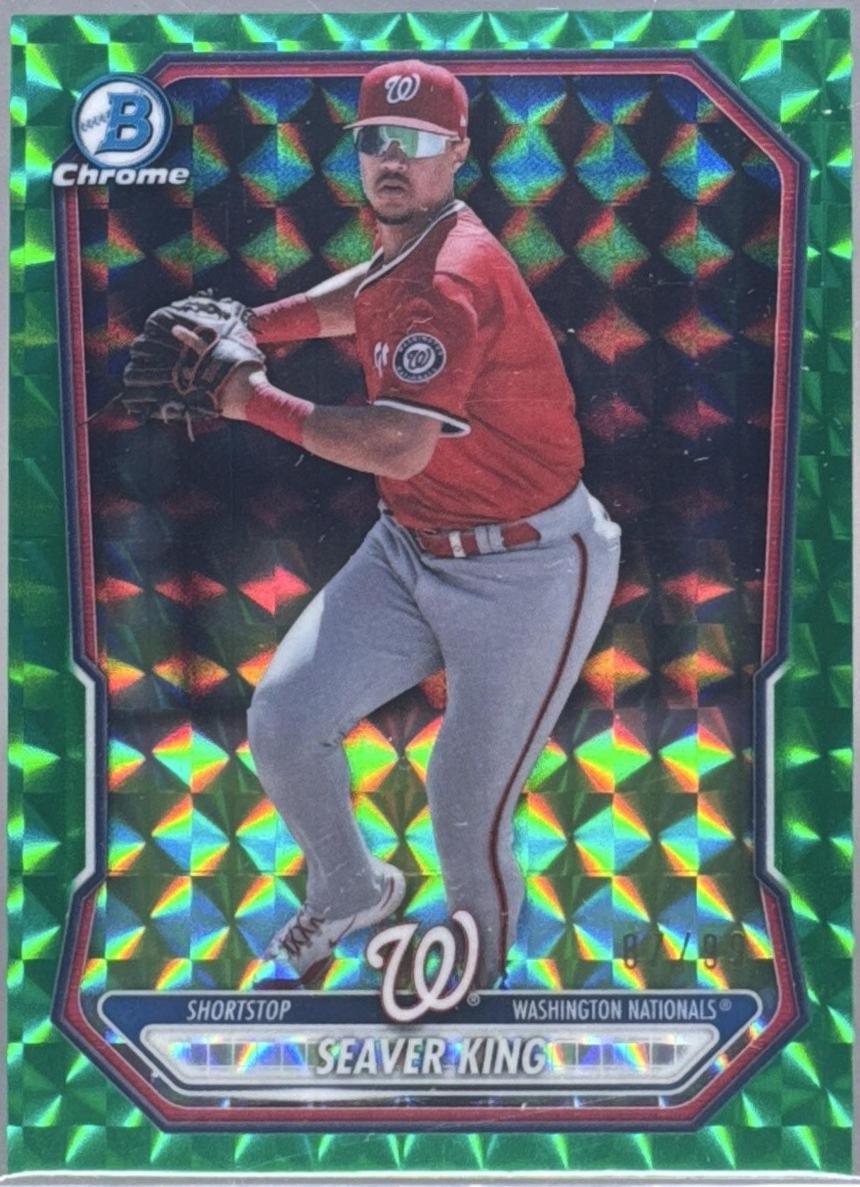 Seaver King [Green Geometric Refractor] #BCP-129