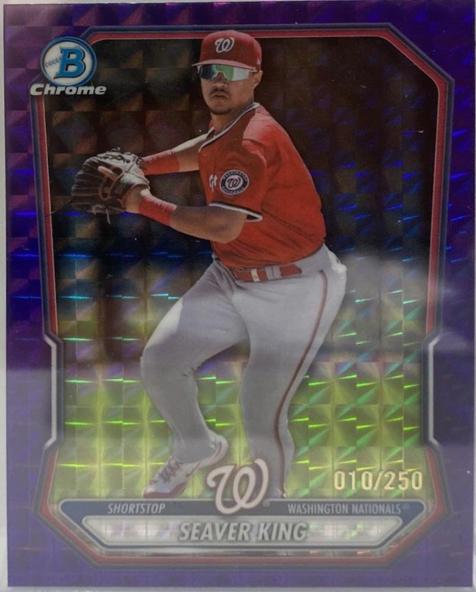 Seaver King [Purple Geometric Refractor] #BCP-129