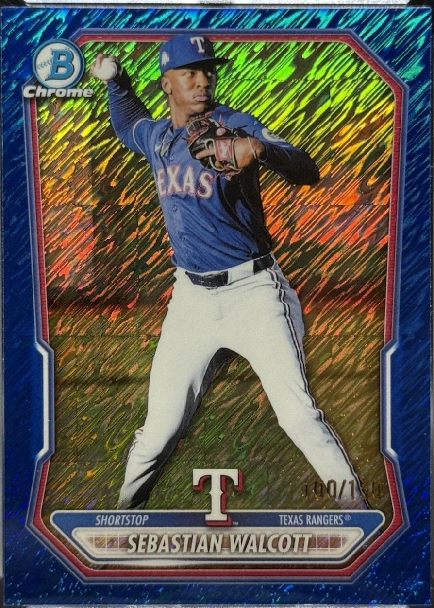 Sebastian Walcott [Blue Shimmer Refractor] #BCP-51