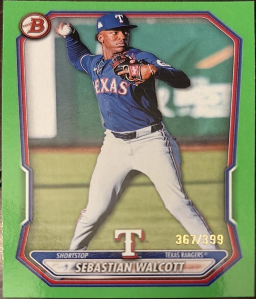 Sebastian Walcott [Green Geometric Refractor] #BCP-51