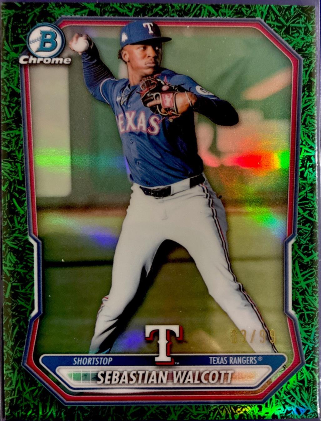 Sebastian Walcott [Green Grass Refractor] #BCP-51