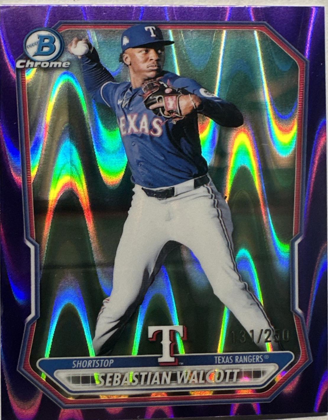 Sebastian Walcott [Purple RayWave Refractor] #BCP-51