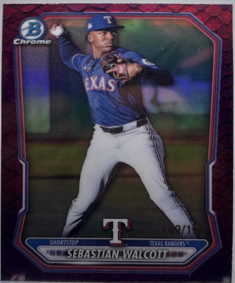 Sebastian Walcott [Reptilian Fuchsia Refractor] #BCP-51