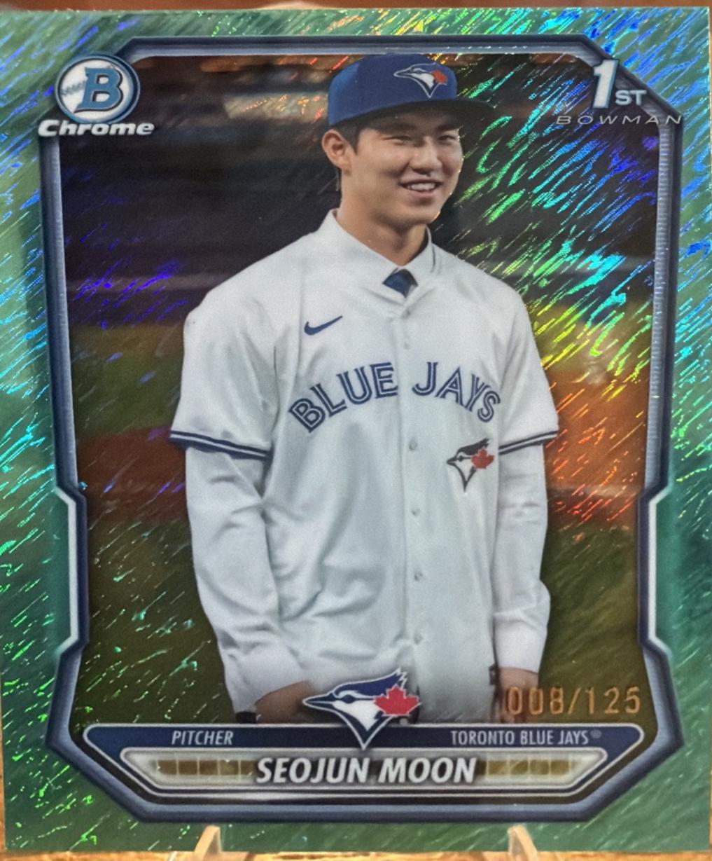 Seojun Moon [Aqua Shimmer Refractor] #BCP-127