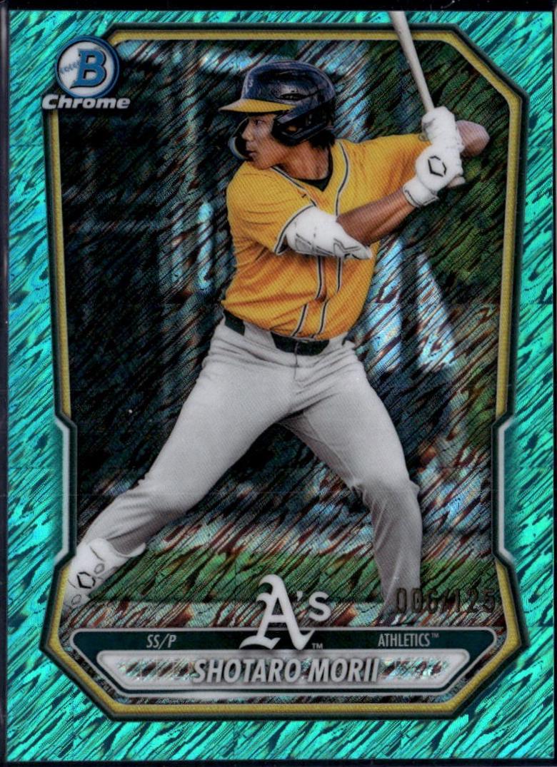 Shotaro Morii [Aqua Shimmer Refractor] #BCP-48