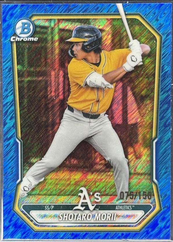 Shotaro Morii [Blue Shimmer Refractor] #BCP-48