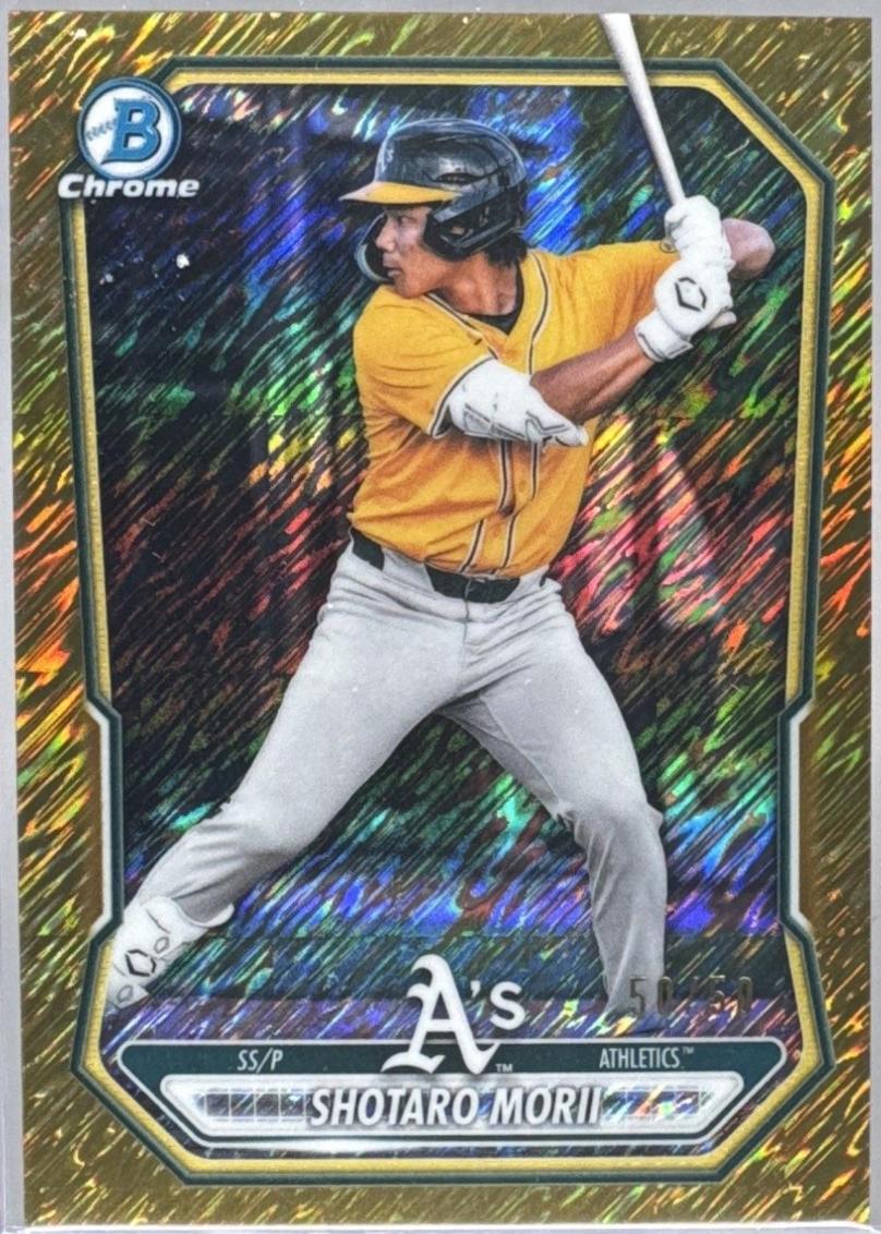 Shotaro Morii [Gold Shimmer Refractor] #BCP-48