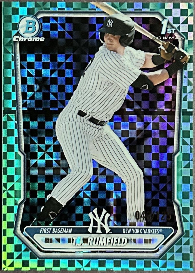 T.J. Rumfield [Aqua X-Fractor Refractor] #BCP-134