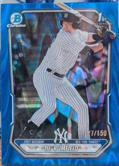 T.J. Rumfield [Blue RayWave Refractor] #BCP-134
