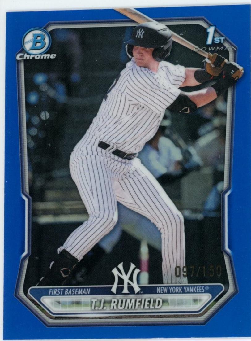 T.J. Rumfield [Blue Refractor] #BCP-134