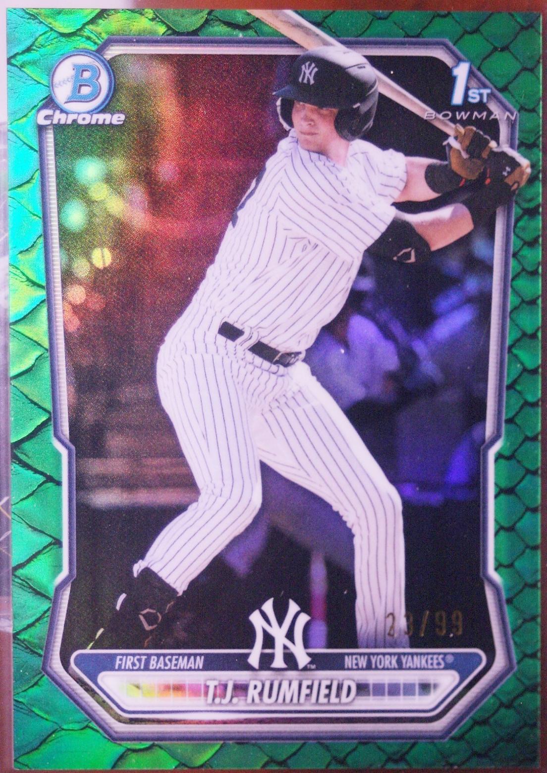 T.J. Rumfield [Green Reptilian Refractor] #BCP-134