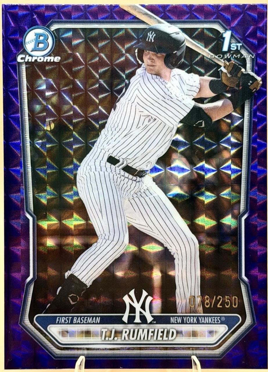 T.J. Rumfield [Purple Geometric Refractor] #BCP-134