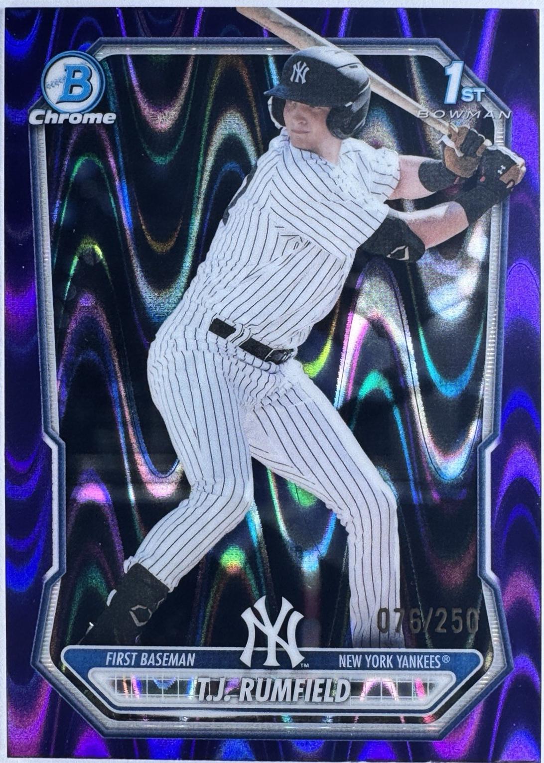 T.J. Rumfield [Purple RayWave Refractor] #BCP-134