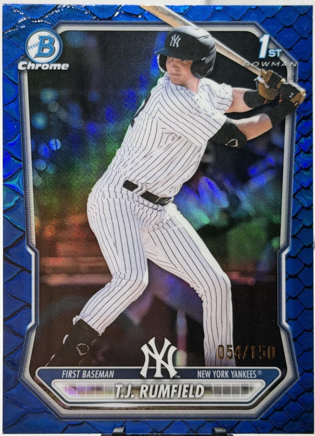 T.J. Rumfield [Reptilian Blue Refractor] #BCP-134