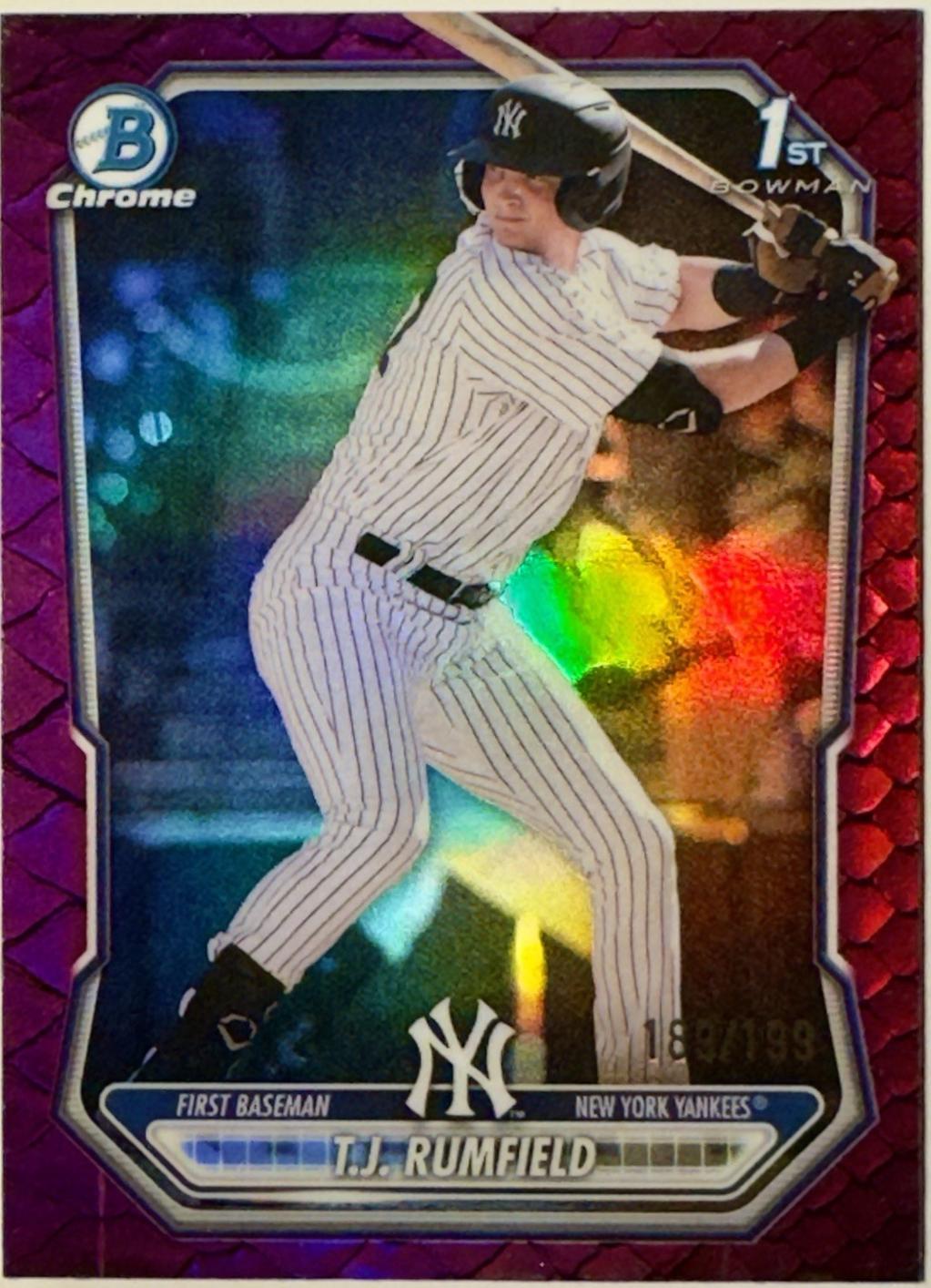 T.J. Rumfield [Reptilian Fuchsia Refractor] #BCP-134