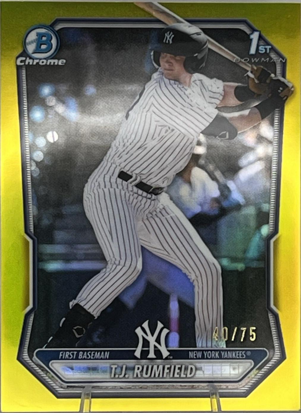T.J. Rumfield [Yellow Refractor] #BCP-134