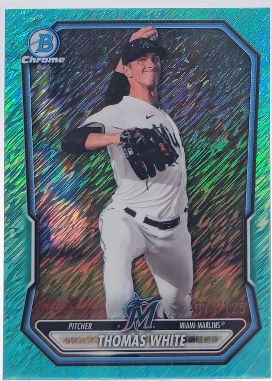 Thomas White [Aqua Shimmer Refractor] #BCP-80