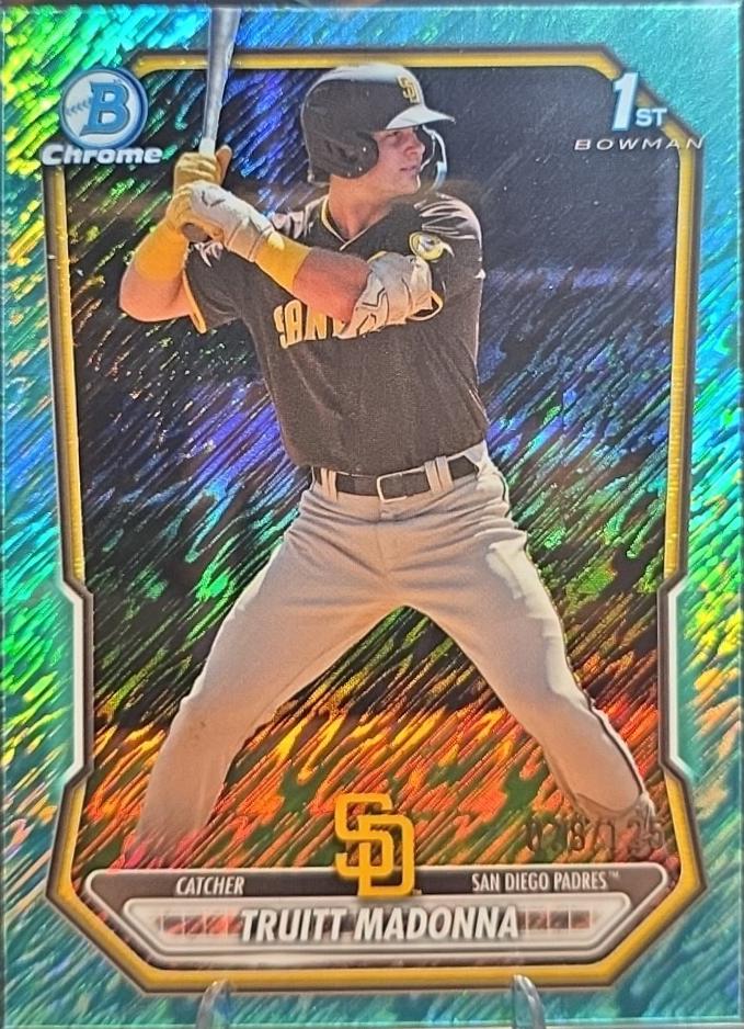 Truitt Madonna [Aqua Shimmer Refractor] #BCP-109