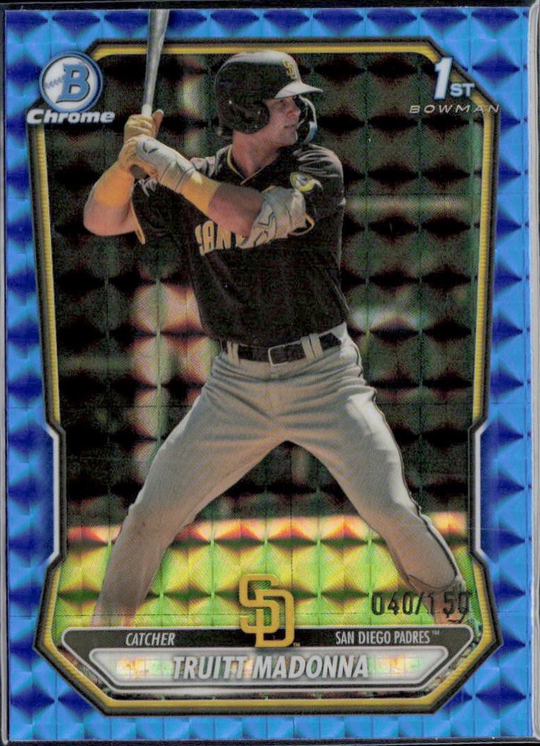 Truitt Madonna [Blue Geometric Refractor] #BCP-109