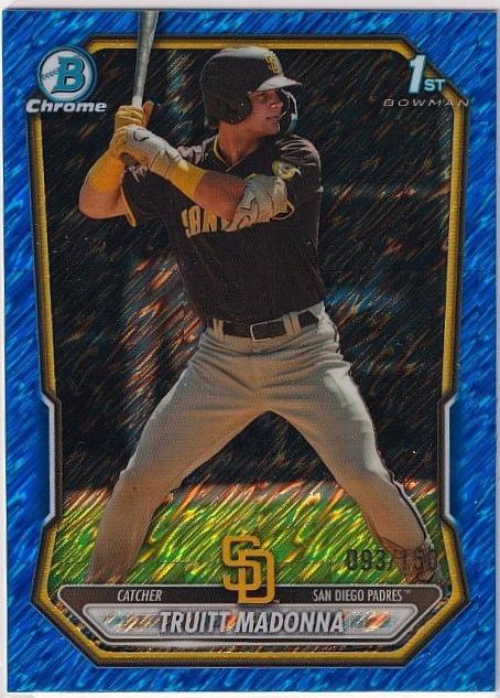 Truitt Madonna [Blue Shimmer Refractor] #BCP-109