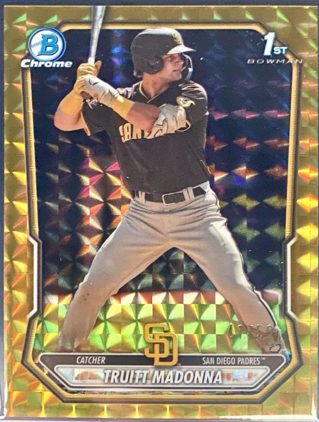 Truitt Madonna [Gold Geometric Refractor] #BCP-109
