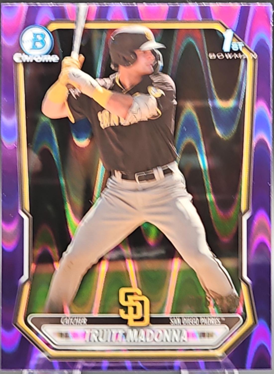 Truitt Madonna [Purple RayWave Refractor] #BCP-109