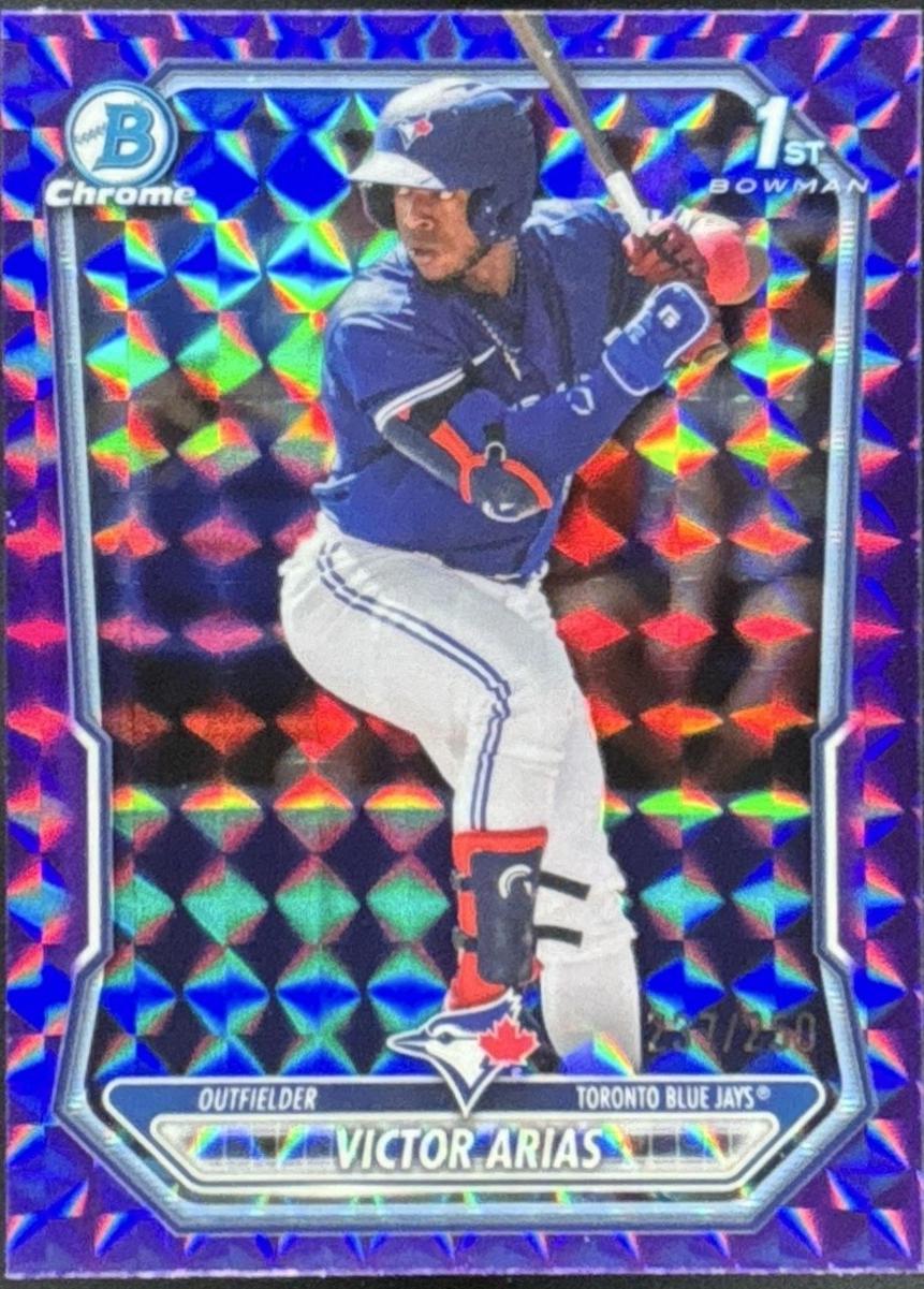 Victor Arias [Purple Geometric Refractor] #BCP-29