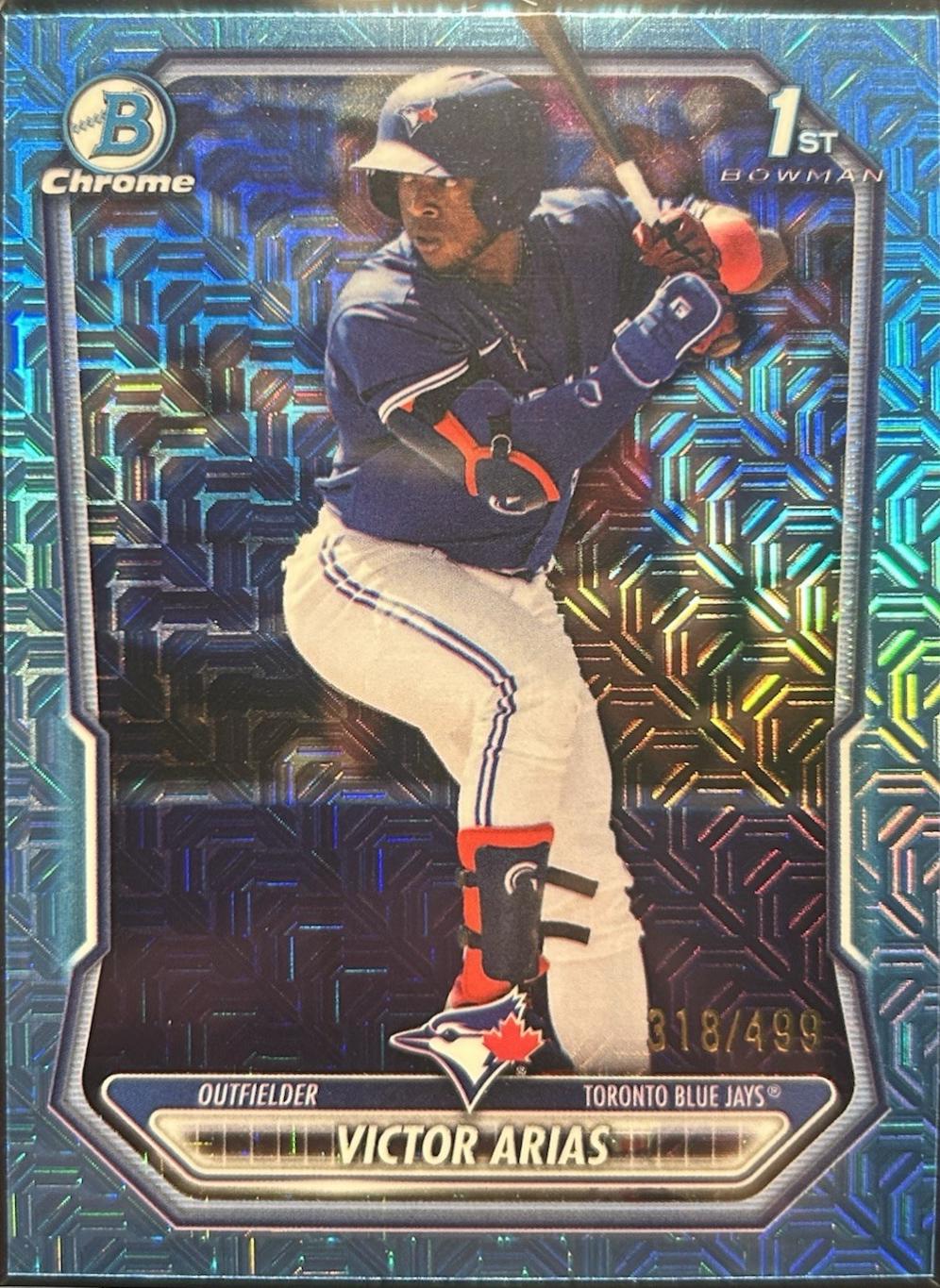Victor Arias [Sky Blue Mojo Refractor] #BCP-29