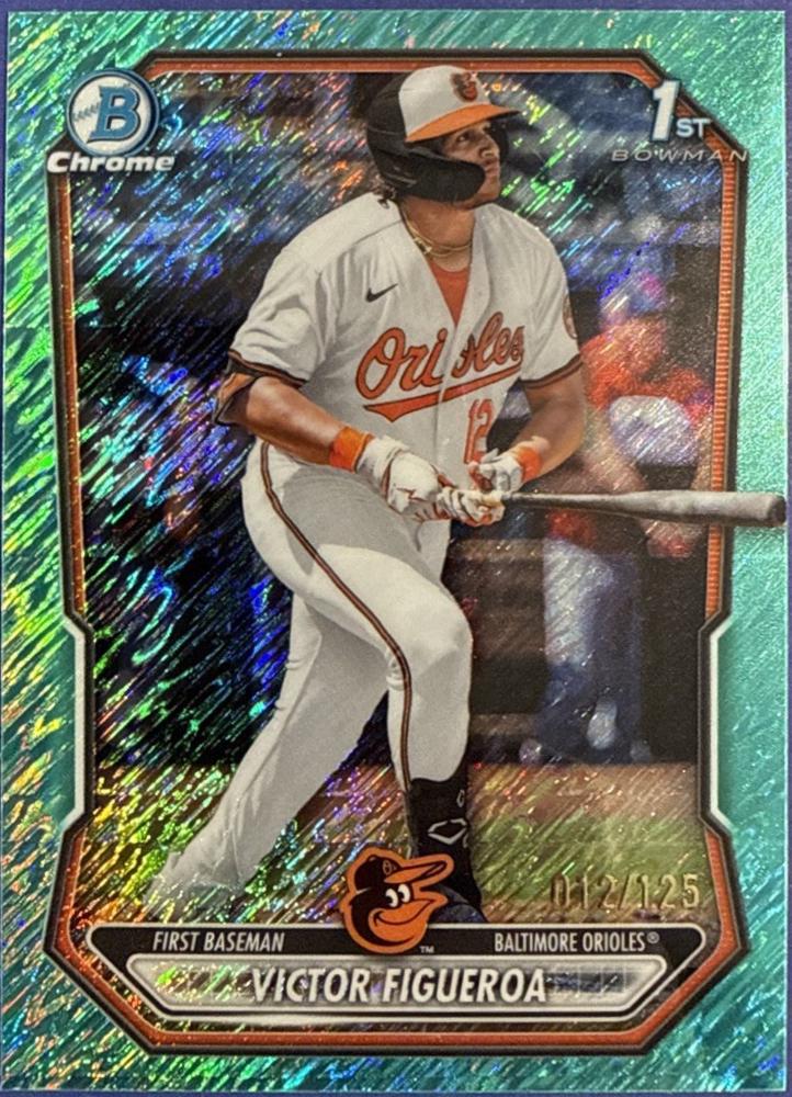 Victor Figueroa [Aqua Shimmer Refractor] #BCP-117