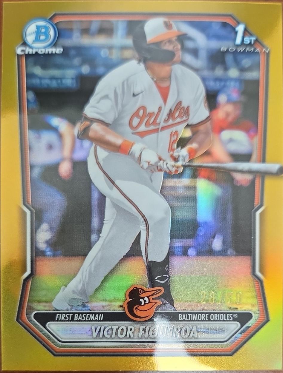 Victor Figueroa [Gold Geometric Refractor] #BCP-117