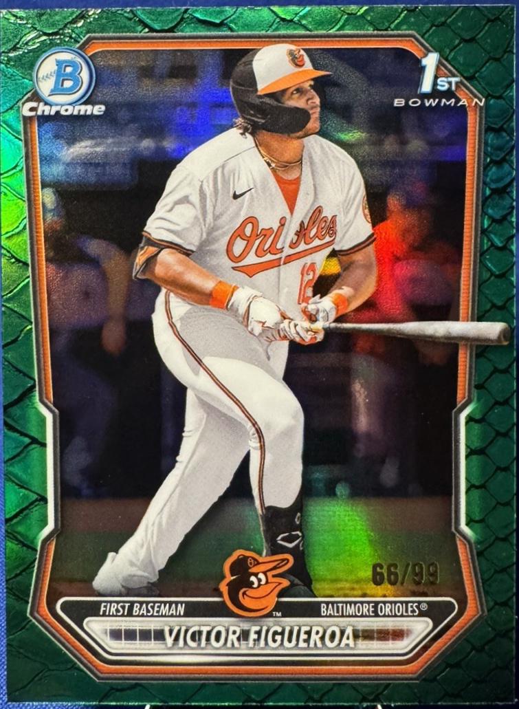 Victor Figueroa [Green Reptilian Refractor] #BCP-117