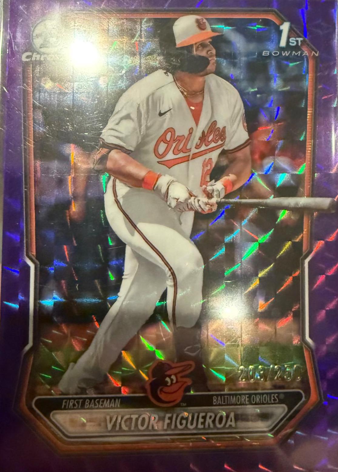 Victor Figueroa [Purple Geometric Refractor] #BCP-117